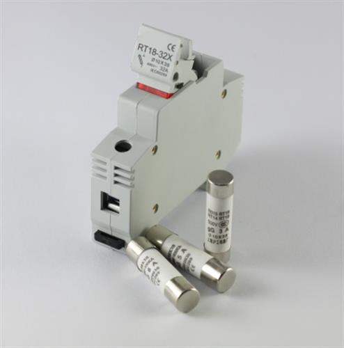 Vỏ cầu chì có đèn báo CNC RT18-32X- 1P